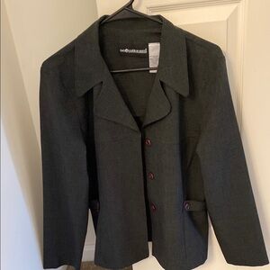 Sag Harbor Women's Olive/Grey Jacket